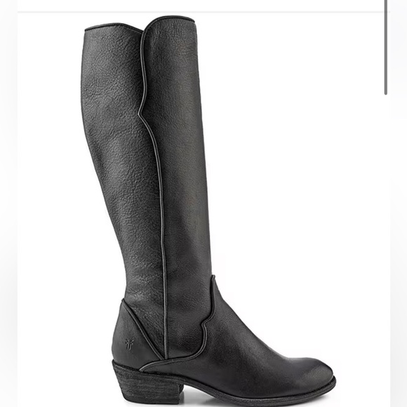 Frye‎ Carson Piping Tall Leather Boots - Picture 1 of 6